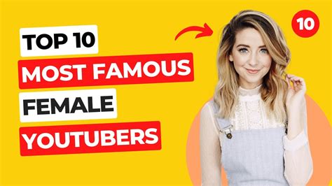 The Most Popular Female YouTubers O.